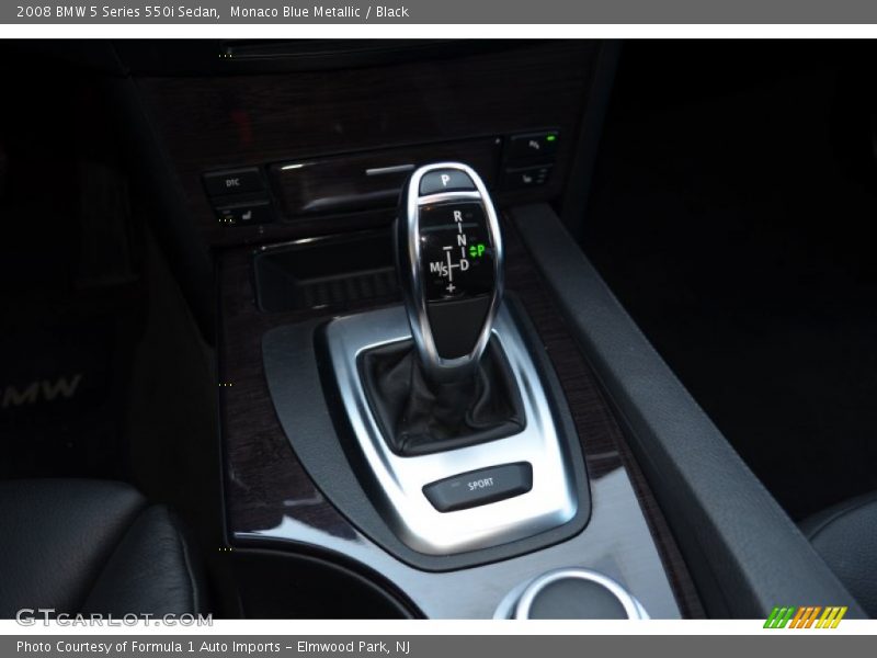  2008 5 Series 550i Sedan 6 Speed Sport Automatic Shifter