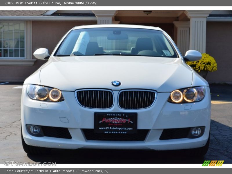 Alpine White / Grey 2009 BMW 3 Series 328xi Coupe