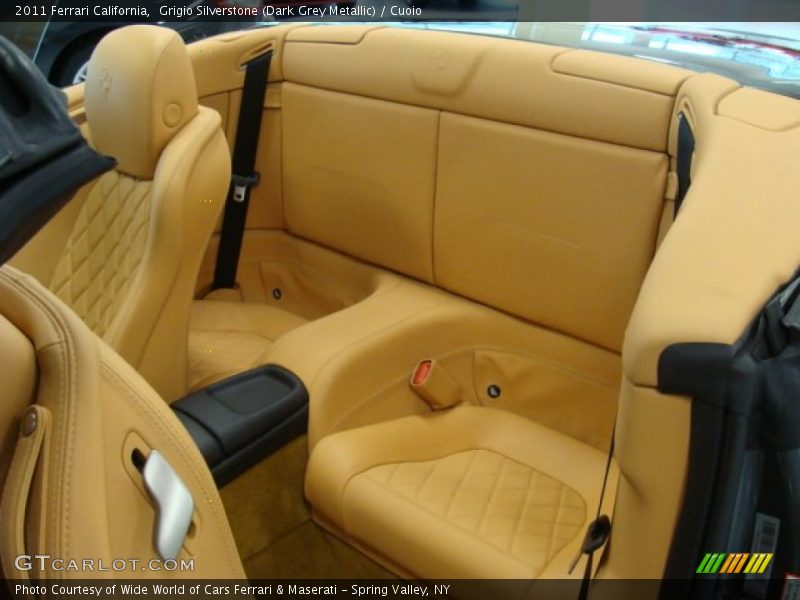 Rear Seat of 2011 California 