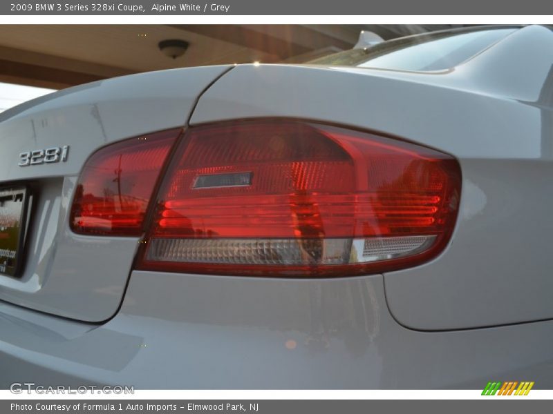 Alpine White / Grey 2009 BMW 3 Series 328xi Coupe