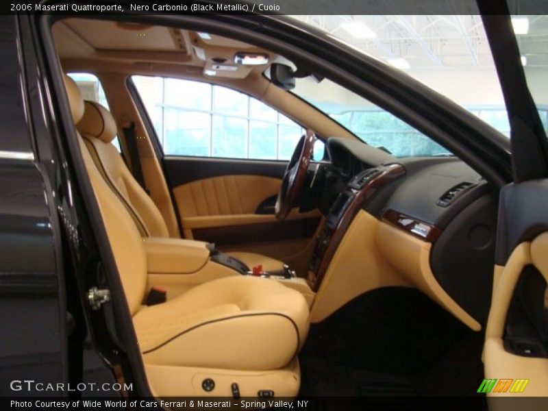 Nero Carbonio (Black Metallic) / Cuoio 2006 Maserati Quattroporte