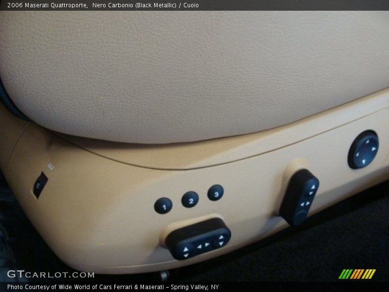 Nero Carbonio (Black Metallic) / Cuoio 2006 Maserati Quattroporte