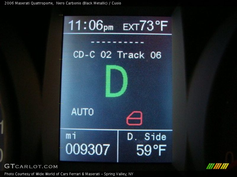 Nero Carbonio (Black Metallic) / Cuoio 2006 Maserati Quattroporte