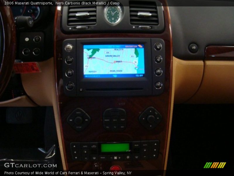 Nero Carbonio (Black Metallic) / Cuoio 2006 Maserati Quattroporte