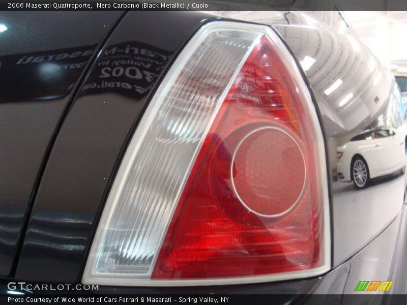 Nero Carbonio (Black Metallic) / Cuoio 2006 Maserati Quattroporte