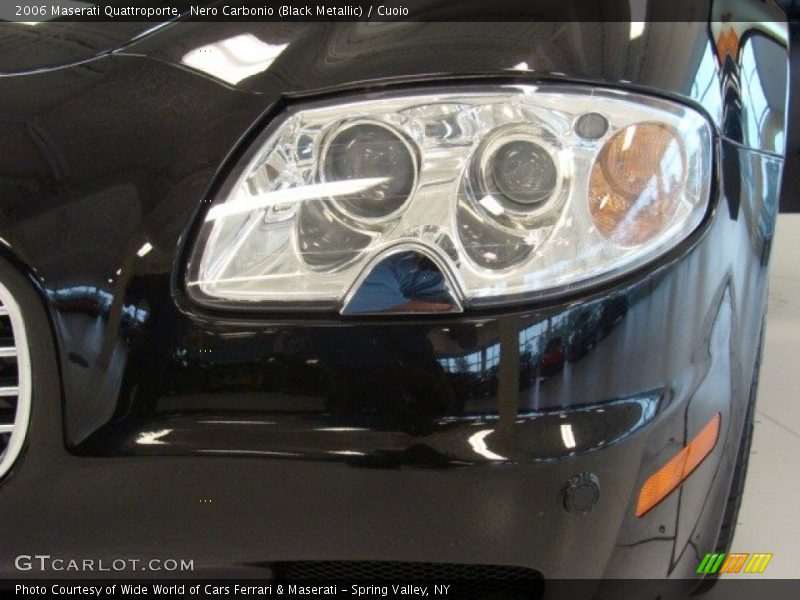 Nero Carbonio (Black Metallic) / Cuoio 2006 Maserati Quattroporte