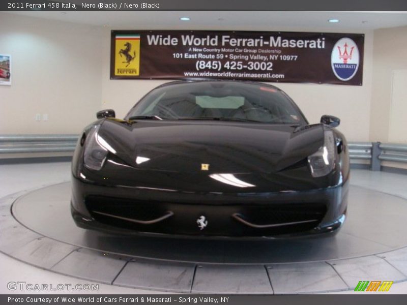 Nero (Black) / Nero (Black) 2011 Ferrari 458 Italia