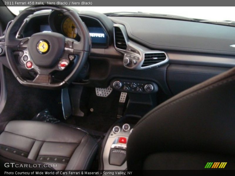 Dashboard of 2011 458 Italia
