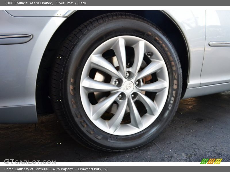 Silver Frost / Black 2008 Hyundai Azera Limited