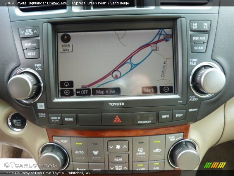 Cypress Green Pearl / Sand Beige 2009 Toyota Highlander Limited 4WD