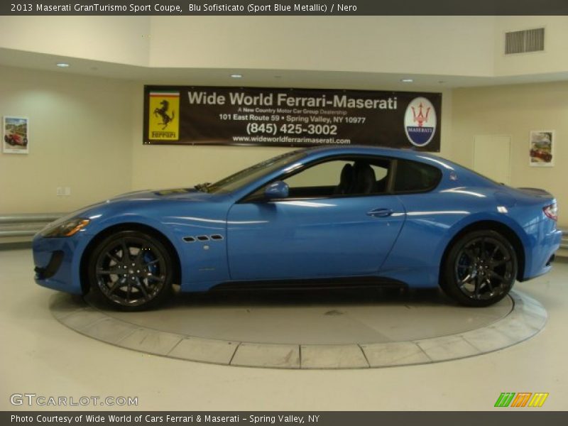 2013 GranTurismo Sport Coupe Blu Sofisticato (Sport Blue Metallic)