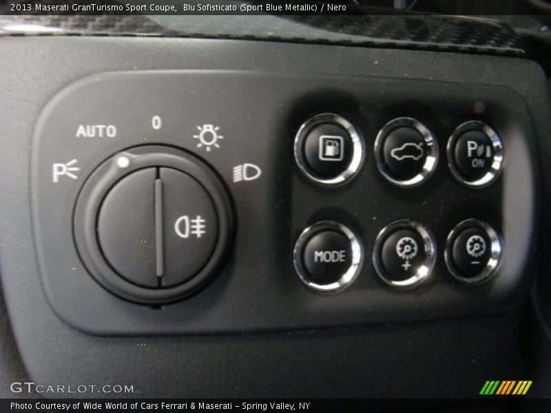 Controls of 2013 GranTurismo Sport Coupe