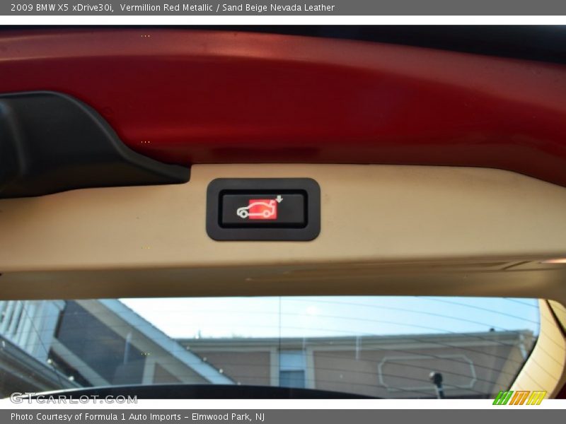 Vermillion Red Metallic / Sand Beige Nevada Leather 2009 BMW X5 xDrive30i
