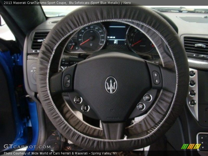 Blu Sofisticato (Sport Blue Metallic) / Nero 2013 Maserati GranTurismo Sport Coupe