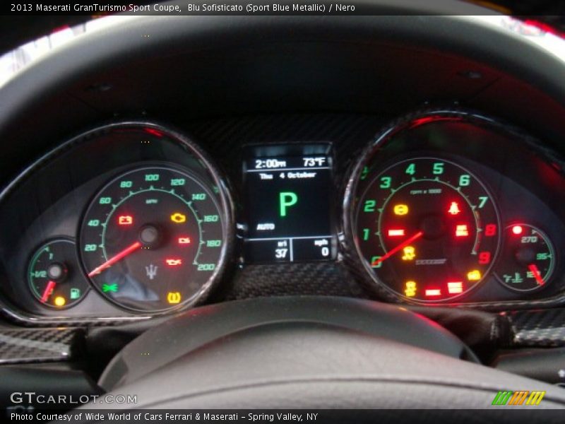  2013 GranTurismo Sport Coupe Sport Coupe Gauges