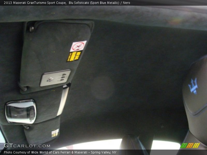 Blu Sofisticato (Sport Blue Metallic) / Nero 2013 Maserati GranTurismo Sport Coupe
