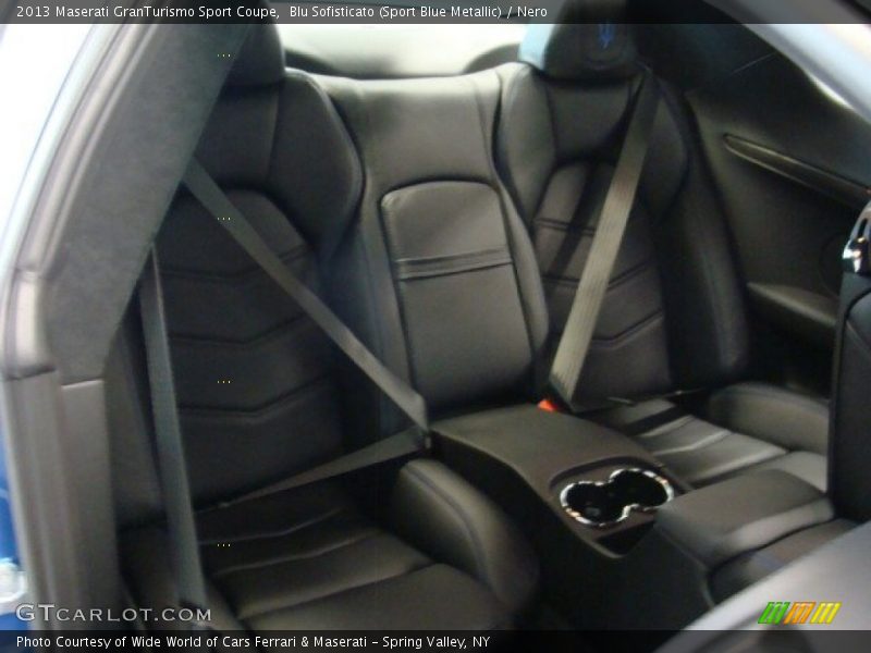  2013 GranTurismo Sport Coupe Nero Interior