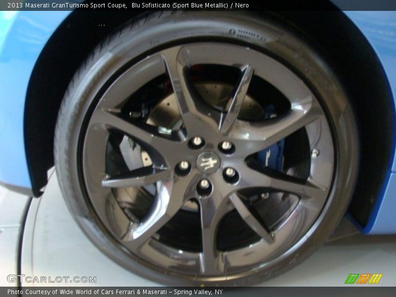 Astro design wheel in gloss anthracite - 2013 Maserati GranTurismo Sport Coupe