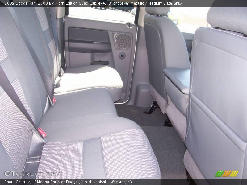 Bright Silver Metallic / Medium Slate Gray 2009 Dodge Ram 2500 Big Horn Edition Quad Cab 4x4