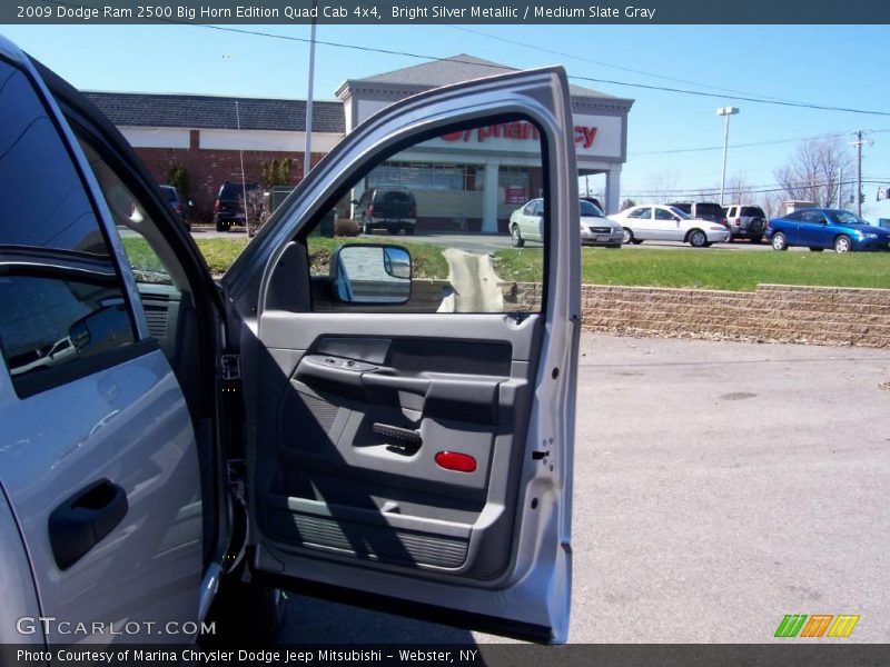 Bright Silver Metallic / Medium Slate Gray 2009 Dodge Ram 2500 Big Horn Edition Quad Cab 4x4