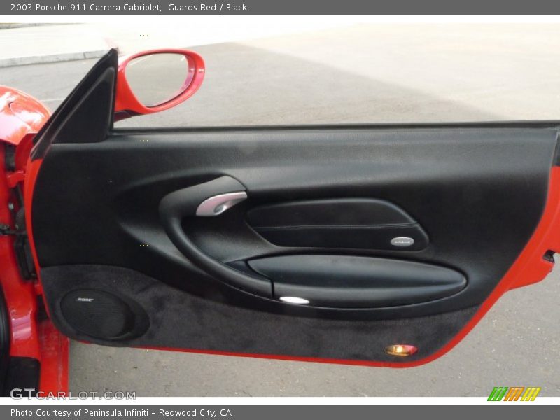Door Panel of 2003 911 Carrera Cabriolet