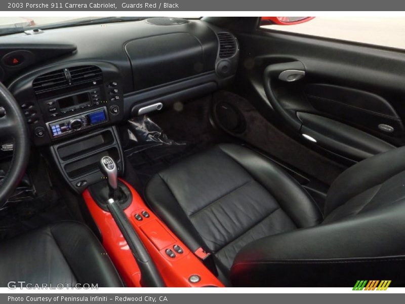 Dashboard of 2003 911 Carrera Cabriolet