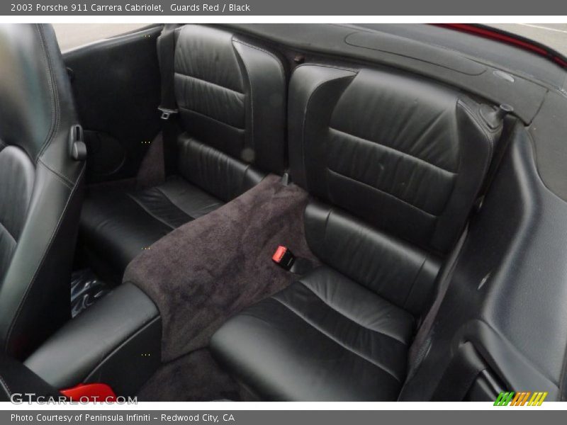  2003 911 Carrera Cabriolet Black Interior