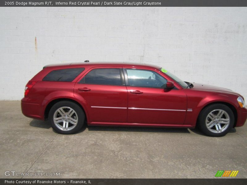 Inferno Red Crystal Pearl / Dark Slate Gray/Light Graystone 2005 Dodge Magnum R/T