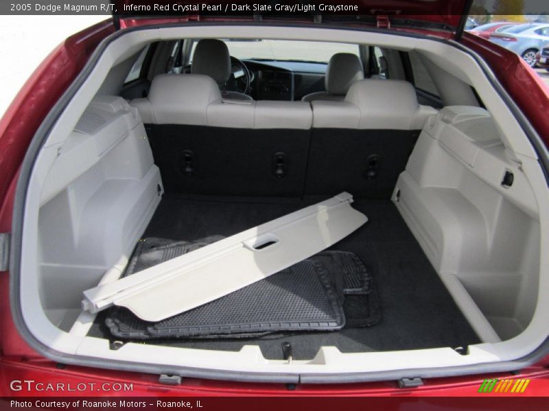 Inferno Red Crystal Pearl / Dark Slate Gray/Light Graystone 2005 Dodge Magnum R/T