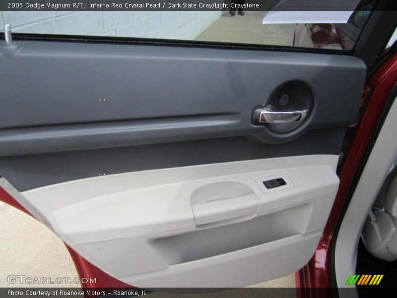 Inferno Red Crystal Pearl / Dark Slate Gray/Light Graystone 2005 Dodge Magnum R/T