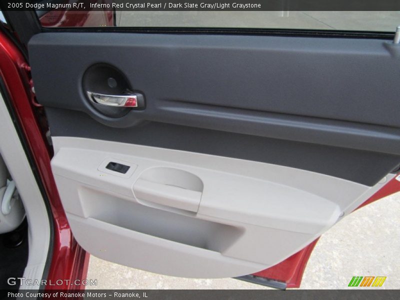 Inferno Red Crystal Pearl / Dark Slate Gray/Light Graystone 2005 Dodge Magnum R/T