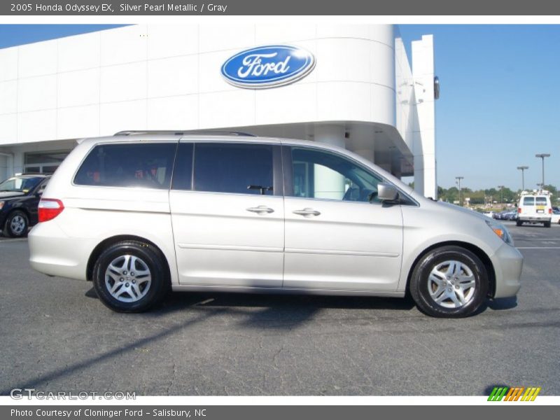 Silver Pearl Metallic / Gray 2005 Honda Odyssey EX