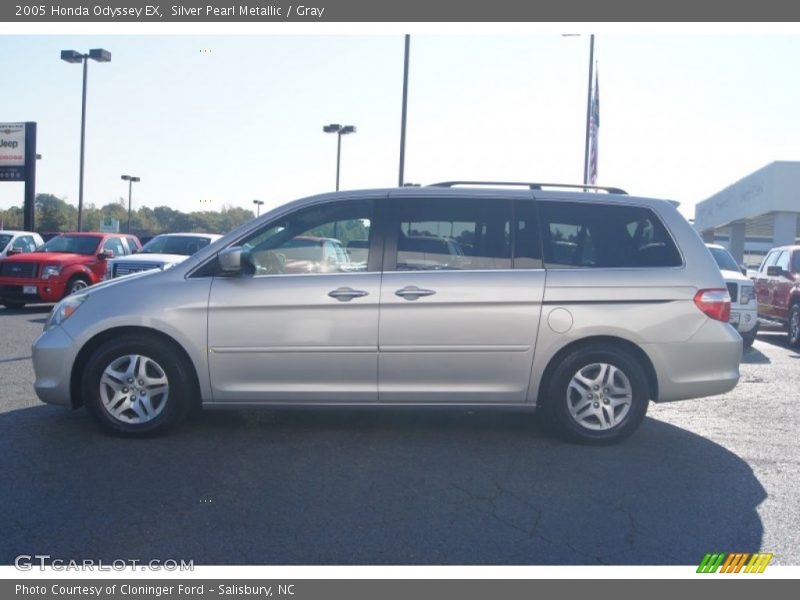 Silver Pearl Metallic / Gray 2005 Honda Odyssey EX
