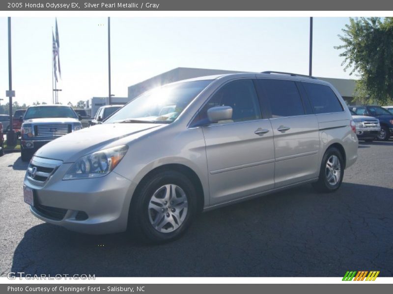 Silver Pearl Metallic / Gray 2005 Honda Odyssey EX
