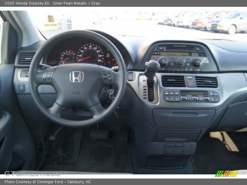 Silver Pearl Metallic / Gray 2005 Honda Odyssey EX