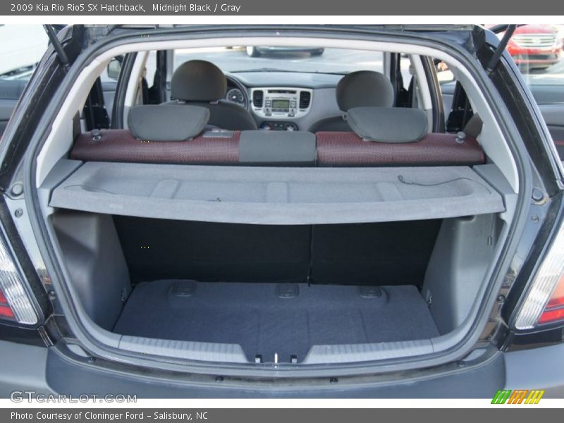 Midnight Black / Gray 2009 Kia Rio Rio5 SX Hatchback