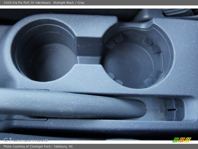 Midnight Black / Gray 2009 Kia Rio Rio5 SX Hatchback