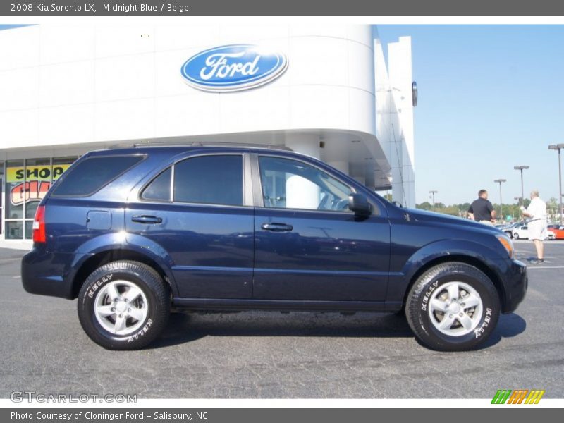Midnight Blue / Beige 2008 Kia Sorento LX