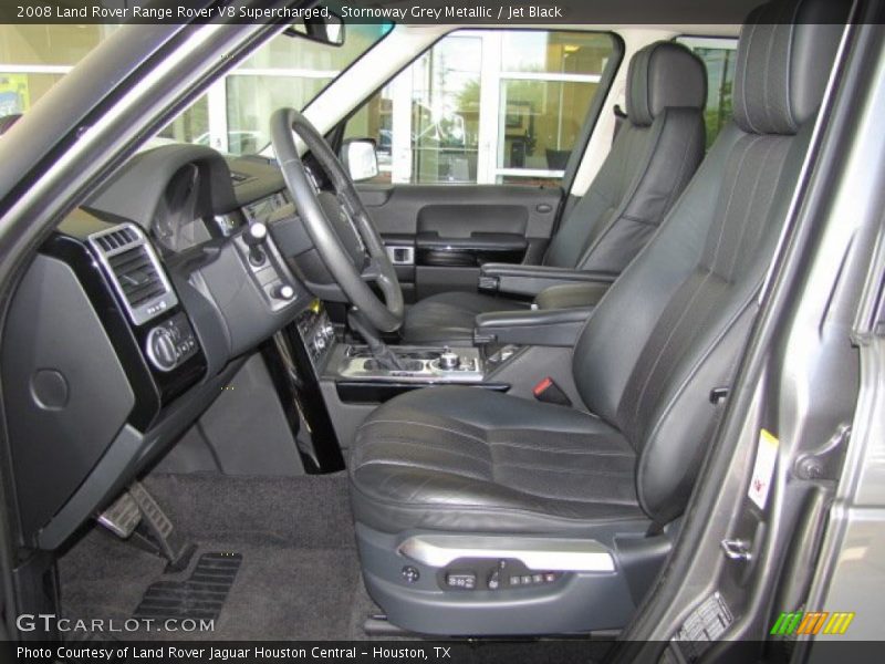 Stornoway Grey Metallic / Jet Black 2008 Land Rover Range Rover V8 Supercharged
