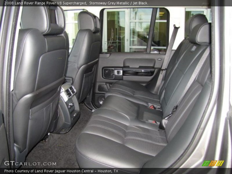 Stornoway Grey Metallic / Jet Black 2008 Land Rover Range Rover V8 Supercharged