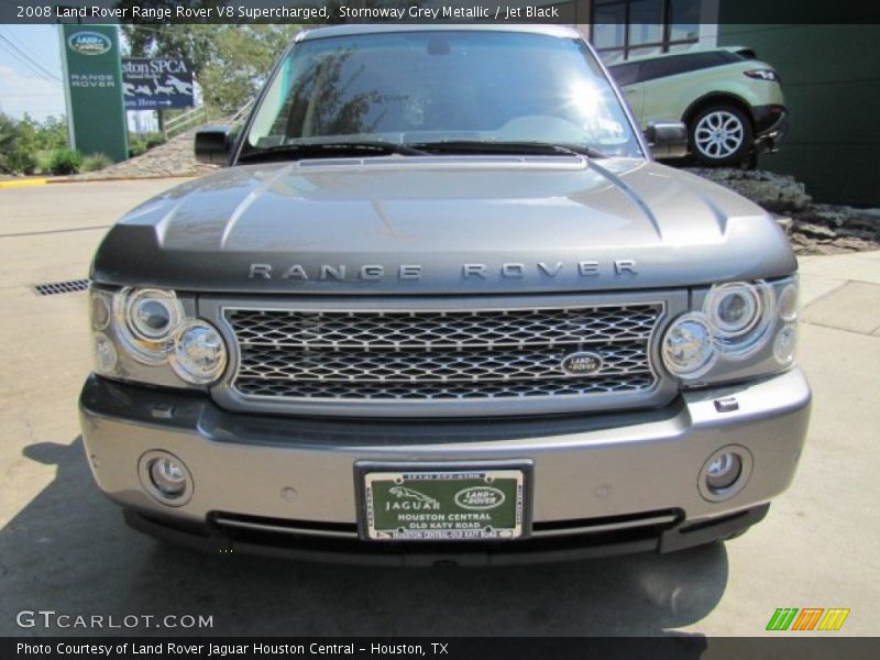 Stornoway Grey Metallic / Jet Black 2008 Land Rover Range Rover V8 Supercharged