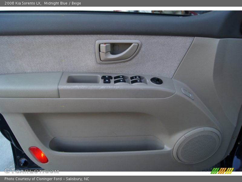Midnight Blue / Beige 2008 Kia Sorento LX