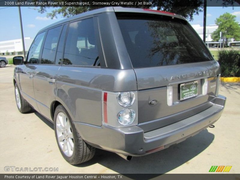 Stornoway Grey Metallic / Jet Black 2008 Land Rover Range Rover V8 Supercharged
