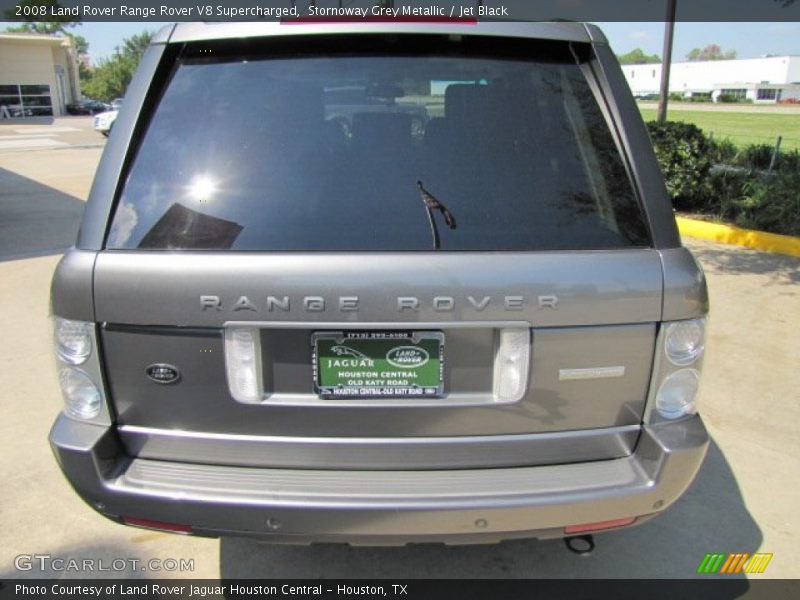 Stornoway Grey Metallic / Jet Black 2008 Land Rover Range Rover V8 Supercharged
