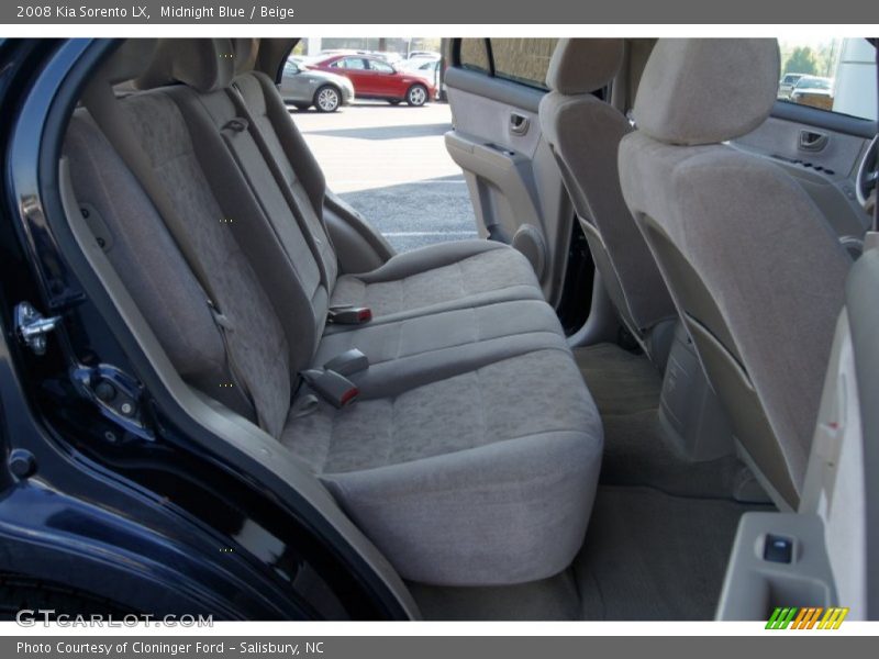 Midnight Blue / Beige 2008 Kia Sorento LX