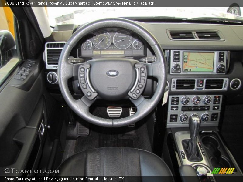 Stornoway Grey Metallic / Jet Black 2008 Land Rover Range Rover V8 Supercharged