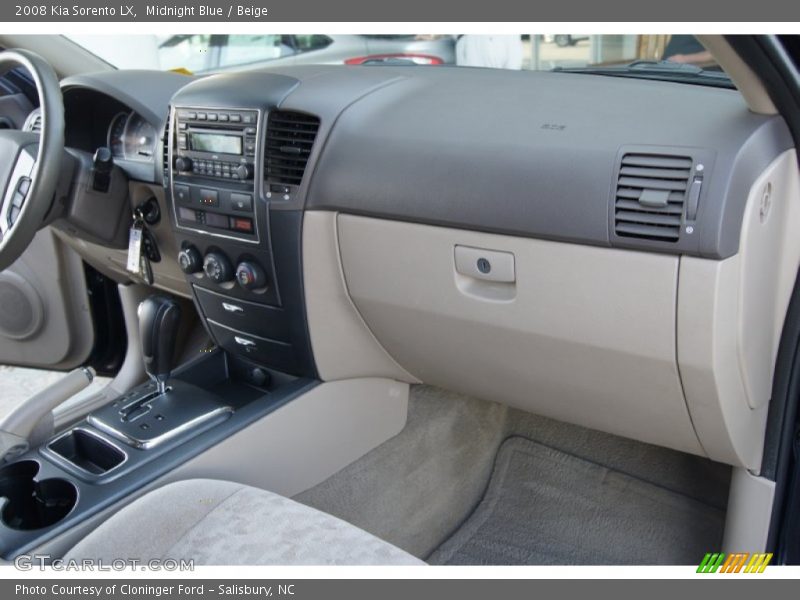 Midnight Blue / Beige 2008 Kia Sorento LX
