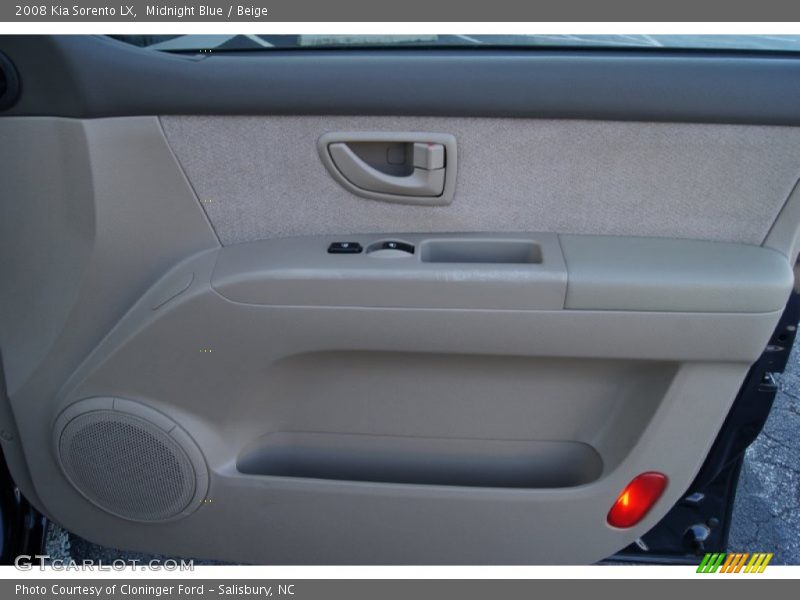 Midnight Blue / Beige 2008 Kia Sorento LX