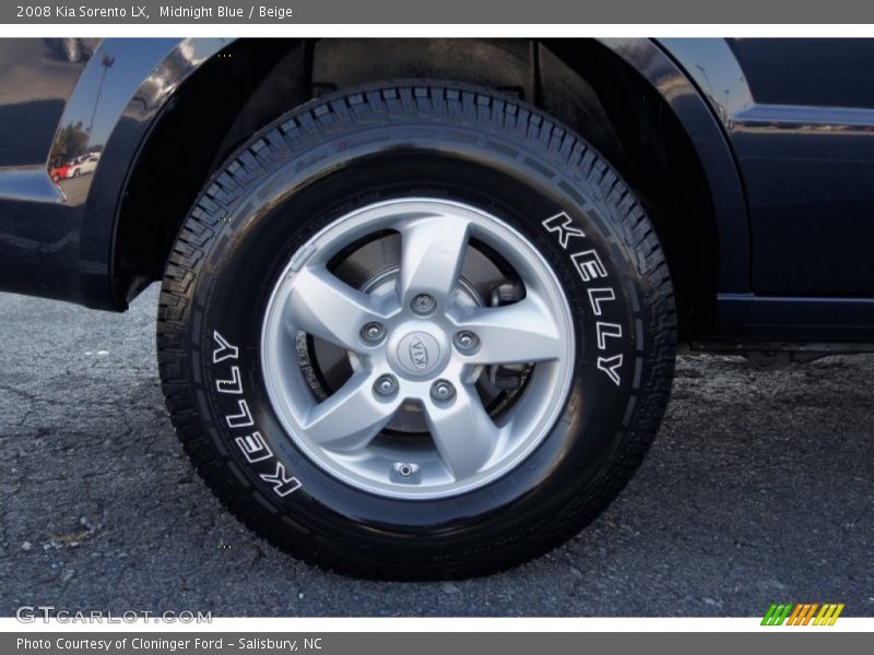Midnight Blue / Beige 2008 Kia Sorento LX
