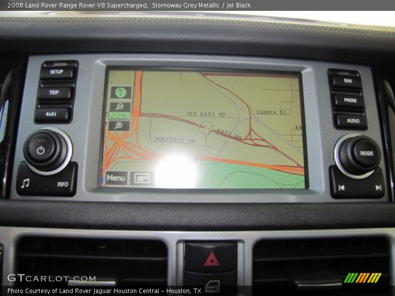Stornoway Grey Metallic / Jet Black 2008 Land Rover Range Rover V8 Supercharged